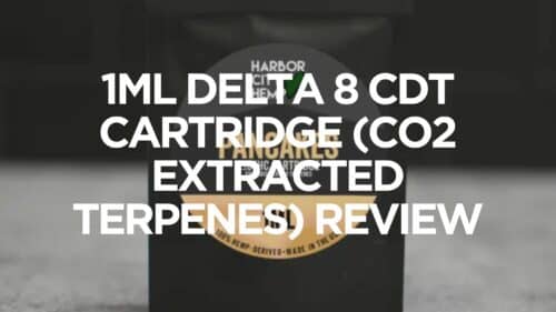 1Ml Delta 8 Cdt Cartridge Co2 Extracted Terpenes Review